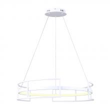 Canarm LCH231A24WH - AMORA, LCH231A24WH, MWH Color, 24" Width Cable LED Chandelier, Silicone Rubber, 33W LED (Integra