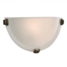 Galaxy Lighting L208612OF012A1 - LED Wall Sconce - in Oil Rubbed Bronze finish with Frosted Glass