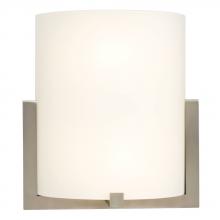 Galaxy Lighting L212430BN012A1 - LED Wall Sconce - in Brushed Nickel finish with Frosted White Glass