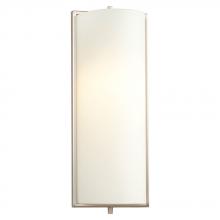 Galaxy Lighting L213150BN012A1 - LED Wall Sconce - in Brushed Nickel finish with Satin White Glass