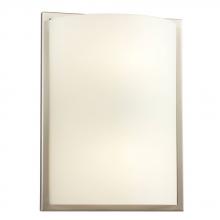 Galaxy Lighting L213151BN012A1 - LED Wall Sconce - in Brushed Nickel finish with Satin White Glass