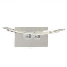 Galaxy Lighting L217940CH - LED Wall Sconce (2 x 5W) in Chrome with On/Off Switch